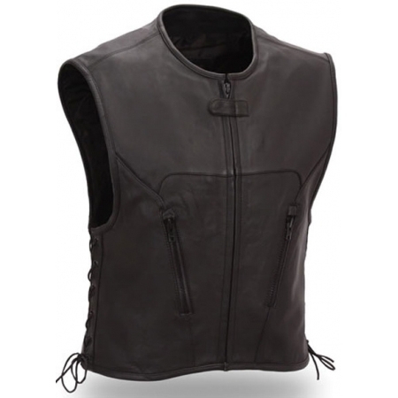 Men Fashion Leather Vests