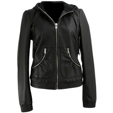 Womens Fashion Leather Jacket