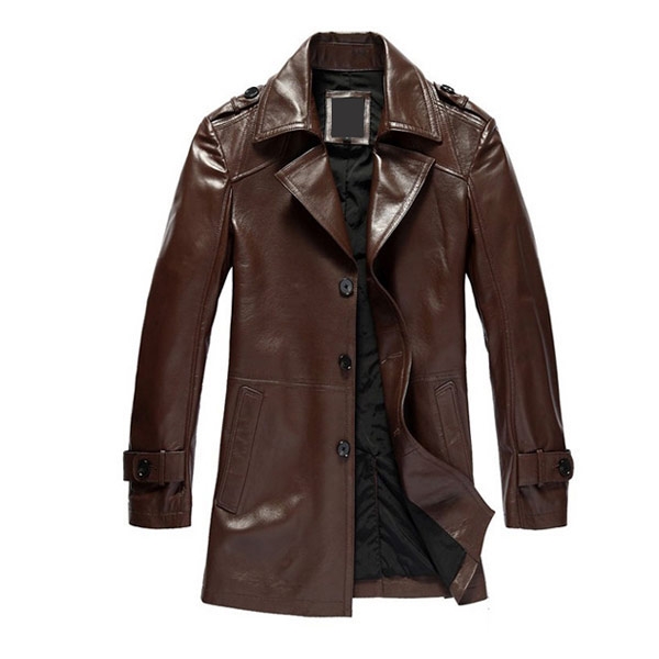 Men Fashion Leather Coats